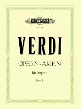 Couverture du produit · Verdi: Selected Opera Arias for Soprano - Volume 1