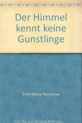 Couverture du produit · Der Himmel kennt keine Gunstlinge