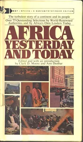 Couverture du produit · Africa yesterday and today