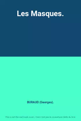Couverture du produit · Les Masques.