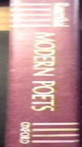Couverture du produit · The Modern Poets: A Critical Introduction