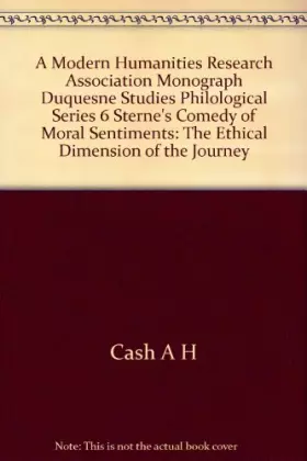 Couverture du produit · Sterne's Comedy of Moral Sentiments