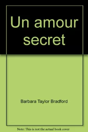 Couverture du produit · Un amour secret