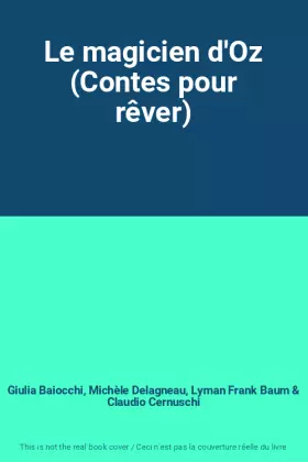 Couverture du produit · Le magicien d'Oz (Contes pour rêver)