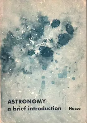 Couverture du produit · ASTRONOMY A Brief Introduction