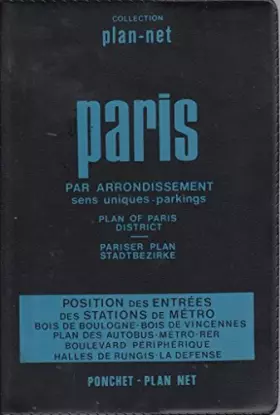 Couverture du produit · PLAN NET DE PARIS.