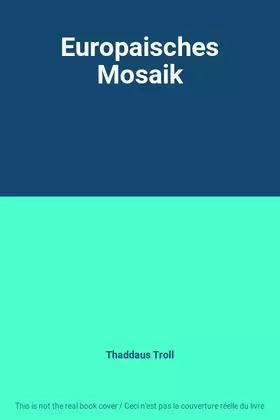 Couverture du produit · Europaisches Mosaik
