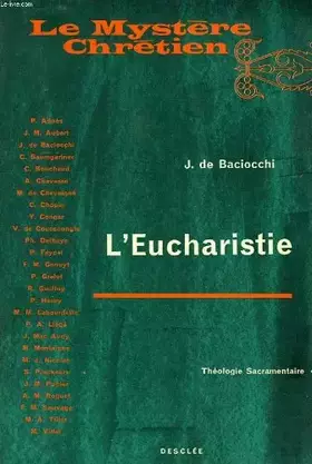 Couverture du produit · L'eucharistie
