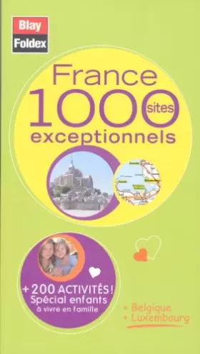 Couverture du produit · France 1000 sites exceptionnels