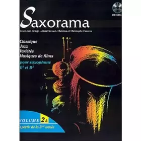 Couverture du produit · Saxorama Vol 2a