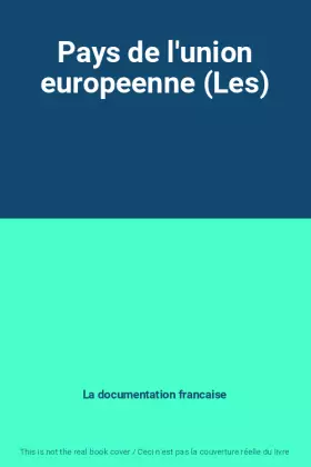 Couverture du produit · Pays de l'union europeenne (Les)