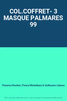 Couverture du produit · COL.COFFRET- 3 MASQUE PALMARES 99