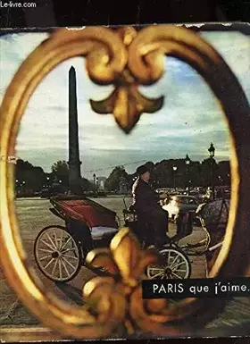 Couverture du produit · PARIS QUE J'AIME...