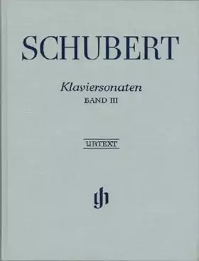 Couverture du produit · Klaviersonaten - Band III