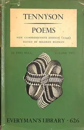 Couverture du produit · Tennyson's Poems : In Two Volumes : Volume Two