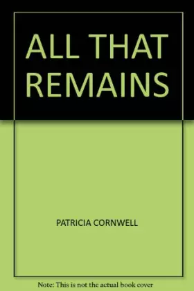 Couverture du produit · ALL THAT REMAINS