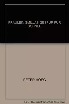 Couverture du produit · FRAULEIN SMILLAS GESPUR FUR SCHNEE