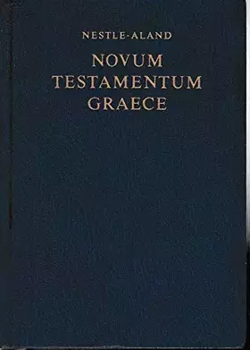 Couverture du produit · Novum Testamentum Graece. Taschenausgabe