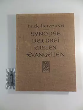 Couverture du produit · Synopse der drei ersten Evangelien