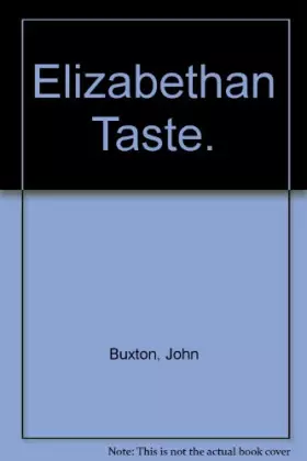 Couverture du produit · Elizabethan Taste