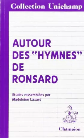 Couverture du produit · Autour des Hymnes de Ronsard