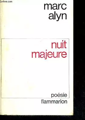 Couverture du produit · Nuit majeure (Poésie)