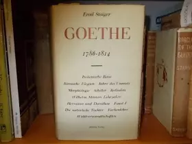 Couverture du produit · GOETHE 1786-1814.