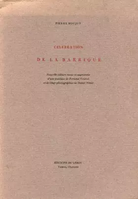 Couverture du produit · Célébration de la barrique