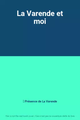 Couverture du produit · La Varende et moi