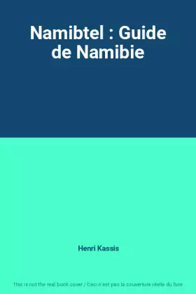 Couverture du produit · Namibtel : Guide de Namibie