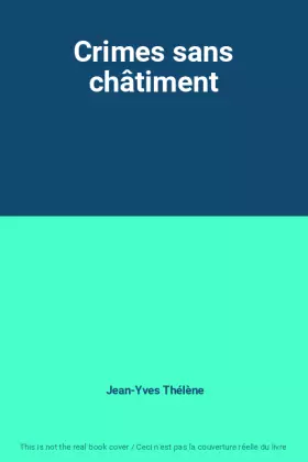 Couverture du produit · Crimes sans châtiment