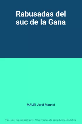 Couverture du produit · Rabusadas del suc de la Gana