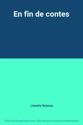 Couverture du produit · En fin de contes