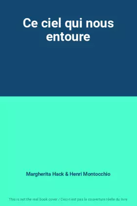 Couverture du produit · Ce ciel qui nous entoure