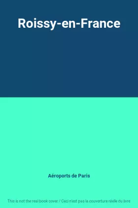 Couverture du produit · Roissy-en-France