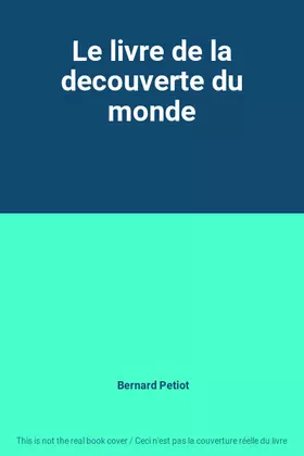 Couverture du produit · Le livre de la decouverte du monde