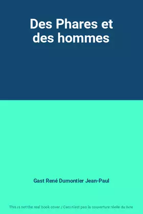 Couverture du produit · Des Phares et des hommes