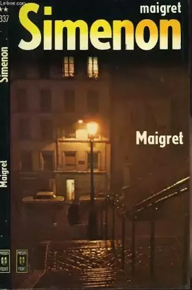 Couverture du produit · Maigret