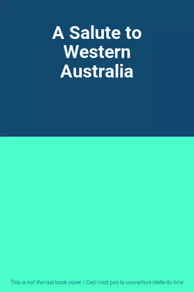 Couverture du produit · A Salute to Western Australia