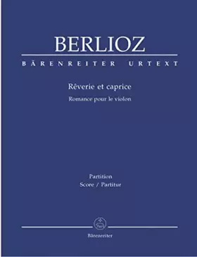 Couverture du produit · R verie et caprice (Romance pour le violon)