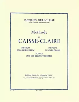 Couverture du produit · Methode de Caisse-Claire