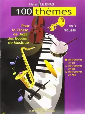 Couverture du produit · Le: Thèmes pour classe de jazz (100) Vol.1