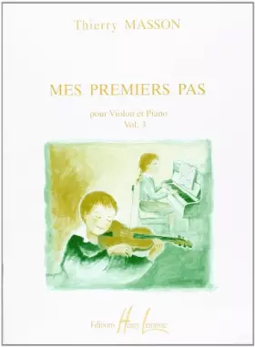 Couverture du produit · Mes premiers pas Volume 3