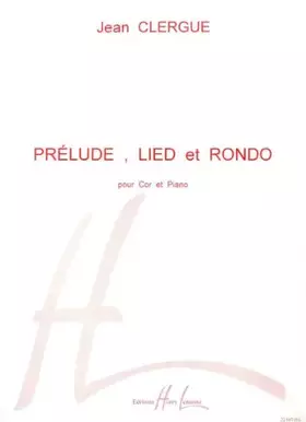 Couverture du produit · Prélude, Lied et Rondo