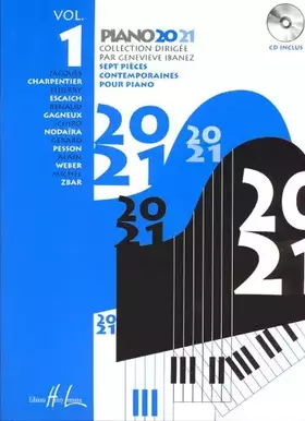 Couverture du produit · Piano 20-21 vol.1 + cd --- piano