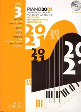 Couverture du produit · Piano 20-21 vol.3 + cd --- piano