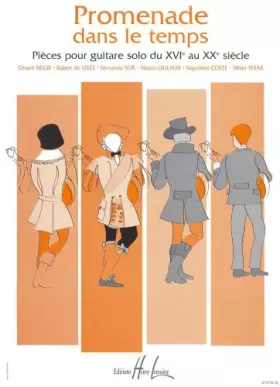 Couverture du produit · Promenade dans le temps --- guitare