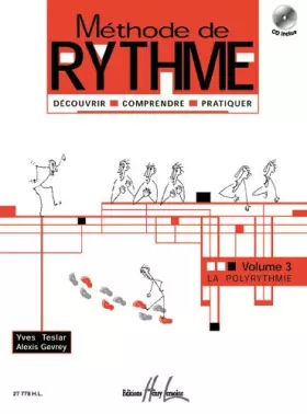 Couverture du produit · METHODE DE RYTHME VOL.3 + CD --- FORMATION MUSICALE