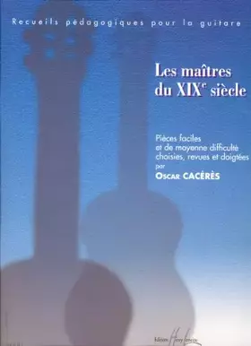 Couverture du produit · Les maîtres du XIX° siècle