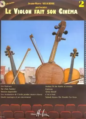 Couverture du produit · Le violon fait son cinéma Volume 2 (+ 1 cd)